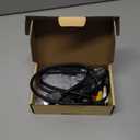 GINGIN RCA to HDMI Converter, AV to HDMI Converter for TV/PC/N64/Wii/PS1/PS2/PS3/STB/Xbox/VHS/VCR/Blue-Ray DVD Players, with 3.3ft RCA and HDMI Cables