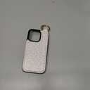 HAOPINSH for iPhone 14 Pro Wallet Case with Card Holder, White Leopard Cheetah Print Back Flip Folio PU Leather Kickstand Card Slots Case, Finger Grip Ring Double Magnetic Clasp Shockproof 6.1"