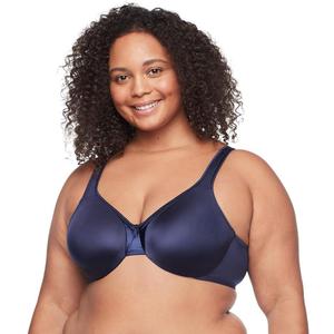 Warner's Women's Signature Support Cushioned Underwire for Support and Comfort Underwire Unlined Full-Coverage Bra 35002a (40DD, Evening Blue)