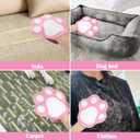 BABORUI Pet Hair Removal Glove - 2 Packs Cute Paw Electrostatic Pet Hair Remover Glove, Magic Brush Pet Hair Glove for Cats Dogs