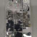 254 Pcs Zipper Repair Kit with Case Include Zipper Replacement and Pull, Universal Zippers Replacement kit for Cloting, Jackets, Coat, Boot, Backpack, Purse and Outdoor Gear