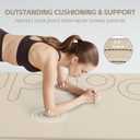 PAIDU Large Yoga Mat 72"x36"x10mm Non-Slip Exercise Mat for Home Gym Studio