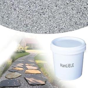 Ready-Mixed Sand & Resin Joint Mortar, Mixed Permeable High Strength, No Weeds, Safe High Pressure Cleaning, Suitable for Both Narrow & Wide Joints in Pavers, Tiles & Natural Stone (Grey)