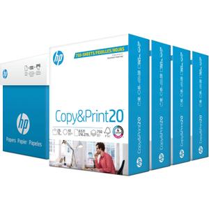 HP Printer Paper | 8.5 x 11 Paper | Copy &Print 20 lb | 4 Bulk Pack Case - 3000 Sheets | 92 Bright | Made in USA - FSC Certified | 200030C