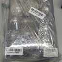 Clear Plastic Christmas Ball Ornaments, 30ct 2.36 Inch Champagne Balls for Tree Decoration - Shatterproof for Holiday Wedding Party Gifts