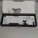 x Aula F99 Pro Wireless Mechanical Keyboard, Gasket Hot Swappable Custom Keyboard with Knob, RGB Backlit,Pre-lubed Reaper Switches PBT Keycaps BT5.0/2.4GHz/USB-C Creamy PC Gaming Keyboards - Blue