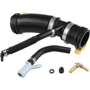 WMPHE Thermostat Tube Throttle Body Heater Compatible with Land Rover Range Rover Sport Velar LR4 Defender Discovery 2013-2023, Replacement for LR049990 LR045239 Coolant Hose Water Pipe