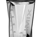 HELIMIX 2.0 Vortex Blender Shaker Bottle Holds upto 28oz | No Blending Ball or Whisk | USA Made | Portable Pre Workout Whey Protein Drink Shaker Cup | Mixes Cocktails Smoothies Shakes | Top Rack Safe (Blue)
