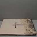 QKYKISS 3Pcs Jesus Wall Art Nature Wildflowers Cross Canvas Poster Religious Pastoral Scenery Picture Rustic Meadow Mural Country Flowers Art Print Living Room Bedroom Office wooden frame16x24in