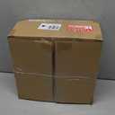 Brushed Nickel Caged Ceiling Fans with Lights and Remote,6 Speeds, 12-inch Industrial Flush Mount Ceiling Fan with Light, Modern Bladeless Fan Lights Ceiling Fixtures for Kitchen, Bedroom, Indoor (Silver)