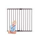 Toddleroo Easy Swing & Lock Baby Gate for Top of Stairs: 36" Tall, Bronze