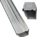A-M Gutter Guard - Heavy Duty Lifetime Quality Aluminum Leaf & Debris Protection for 5-inch and 6-inch (6 Inch-100 Feet, Mill Finish) - Made in The USA