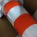 BATTIFE Traffic Safety Cones 36 Inch with Handheld, Orange Cones with Reflective Collar, Cones for Parking Lot, Sport & Driving Training, Road Safety, Construction Events (6 Cones)