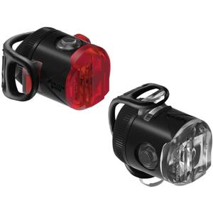 LEZYNE Femto USB-C Drive Headlight/Taillight Set - Black