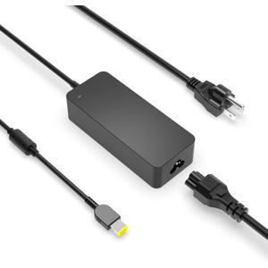 90W Slim Tip Charger Compatible with Lenovo Yoga 730-15IWL 730-15IKB 720-15IKB 720S-15IKB 720S Touch-15IKB, IdeaPad 330-17ICH 330-15ICH 330S-15IKB AC Laptop Power Supply Apater Cord