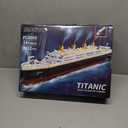 BIDIUTOY Titanic Model Kit -2022 Pieces Large Titanic Ship Building Blocks Set, STEM Educational 3D Puzzle Toys Gifts for Kids and Adults, Ideal Collectible Display Architecture for Home& Office Decor 