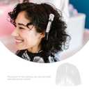 TOVINANNA Silicone Hair Dyeing Cap for Women Reusable Hair Highlighting Tool with Small Circles for Precise Coloring Elastic Fits Accessory