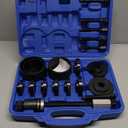 DAYUAN 19pcs Front Wheel Drive Bearing Removal Installation Service Tool Kit FWD Bearing Install Master Set Wheel Bearing Removal Kit (Blue)