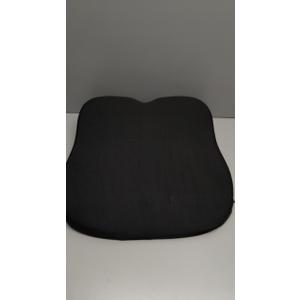 Bonform 5606-37BK Fluffy Healing Memory Foam Support Cushion, 3D Hip-Type Cushion, Black, Moisture Wicking and Quick Drying