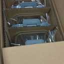 VERONES 5 Pack 36 OZ Glass Meal Prep Containers, Airtight Glass Lunch Containers Set, Glass Food Storage Containers with Lids, Exclusive of BPA, for Microwave, Oven, Freezer & Dishwasher Friendly, Grey