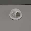 Fish Tank Accessories Betta Hammock Cave & Shrimp Hideout Home, Aquarium Floating Betta Fish Skins for Rest, Through and Relax Aquarium Ornament (White-3.94"x2.36")