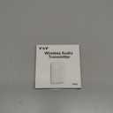 Premium Bluetooth 5.4 Transmitter, Airplane Wireless Adapter, Supports 2 AirPods/Headphones, Bluetooth Transmitter for TV, Airplane, Gym, with aptX Adaptive & Low Latency (Ivory)