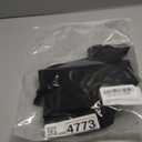 Baby Boy's Cotton Gentleman Romper Suits Party Tuxedo One Piece Outfit Lapel Tie Fake Two Piece Jumpsuit (6-12 Months, Black)