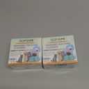 SOPAMI Washing Machine Cleaner Tablets 24-Pack (12 Month Supply) for HE/Top/Front Load Washers - Removes Stubborn Pet Hair, Odors, Mold & Residue, Septic Safe & Fragrance Free