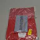 Smiry Rectangle Picnic Table Cloth, Waterproof Elastic Fitted Tablecloths for 4 Foot Tables, Washable Polyester Table Cover for Camping, Indoor and Outdoor (Red, 30"x48")