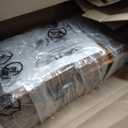 OTK 5 Tier Bookshelf, Tall Bookcase, Office Shelf Storage Organizer, Modern Book Shelf for Living Room, Bedroom, and Home Office, Vintage