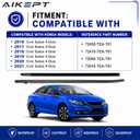 Window Molding Trim Seal Belt Compatible with Honda Civic Sedan 2016-2021