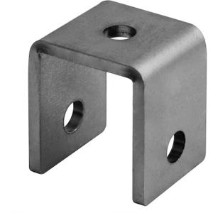 4 PCS Trailer Leaf Spring Hanger Front/Center/Rear Hanger, Fit 1-3/4" Springs 2-1/2" Tall - 9/16" Bolt Hole