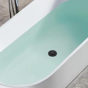 Aluvor Bathtub Stopper Sink Stopper Tub Plug Bathroom Shower Drain Plug Silicone Bathtub Drain Plug Tub Drain Stopper Washbasin Stopper, Pack of 1