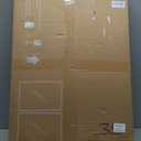 USHOWER Gold Bathroom Mirrors 24"x36" 2 Pack, Brushed Gold Rectangle Mirrors for Over Sink, Aluminum Frame, Anti-Rust, Tempered Glass, Horizontal or Vertical Mounted, Champagne Gold (Neutral Gold)