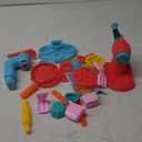 3 in 1 Color Dough Kitchen Creations Set, Ice Cream Spaghetti Burger Maker Machine, Art Crafts Food Modeling Toys, Accessories Tools Kit for Boys Girls Kids Toddlers Ages 3+ (12 Colors Dough)