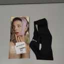 V-Line Sculpting Face Mask – Silicone Chin Strap for Jawline Tightening & Double Chin Reduction (23-27 Inches) (Matte Black)