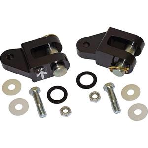 Blue Ox BX88358 Off-Road Adapter Kit | Fits 1" Pin | Steel Construction for Corrosion Resistance | Used to Flat-Tow Vehicle Behind a Motorhome | Made in USA
