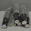 Lamosi Disposable Coffee Cups 16 OZ 90 Pack, Paper Coffee Cups 16 OZ for Hot Drinks or Cold Beverages, Insulated Corrugated Ripple Wall Cup No Lids for Office, Cafe, Home or Travel (Black)