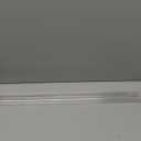 2 PCS Shower Door Bottom Seal, 1/4 X 36 Frameless Shower Glass Door Seal Strip, Clear PVC Shower Door Sweep Stop Shower Leaks, Shower Seal for 1/4 Inch (6mm) Glass