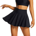 Womens Tennis Skirt Black S