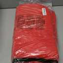 Eanpet Red Bathroom Rugs Sets 3Piece Bath Mat Solid Bath Rug Floor Mats Washable Shower Rug with U-Shaped Contour Rug Toilet Lid Cover