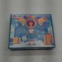 Princess Dress Up for Girls, Unicorn Light up Princess Cape Princess Dress Costume Crown Gift for Girls 3 4 5 6