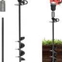 Heavy Duty Dog Tie Out Stake,14.8" Spiral Dog Stakes with Swivel Hook for Outside, Yard, Camping, Rust Proof Ground Anchor for Dogs Run Cable Leash Tether Chains, Small to Large Dogs Up to 200bs