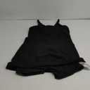 ELLE SPORT Tennis Dress for Women Athletic Golf Workout Dress with Built-in Shorts and Bra, Adjustable Straps & Pockets M