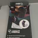 ABAZ Knee Brace, 2 Pack (Pair)  Premium Knee Support Sleeves with Patella Gel Pad & Side Stabilizers  Compression Braces for Joint Pain Relief, Sports Injury Recovery  Ideal for Running, Workout & Daily Use (Medium)