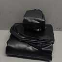 Inflatable Gaming Chair for Kids  Supports Up to 300 lbs, Includes Air Pump, Cup Holder, 2 Pockets  Durable Bean Bag Seat, Comfy Kids Gaming Chair & Top Gamer Chairs for Kid Room (Black, Orange)