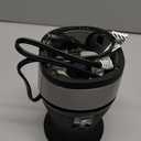 Ninja Fit Compact Personal Blender, Portable Blender for-Smoothies, Shakes, Food Prep, and Frozen Blending, 700-Watt Base, (2) 16-oz. Cups and Spout Lids, Black QB3001SS