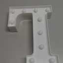 HXWEIYE Light Up Letters L, LED Marquee Letters Light Sign 26 Alphabet and 10 Number Big Lights Letter for Party Birthday Bar Battery Powered Christmas Decor Letter Lights (Warm White) (8.5 Inch)