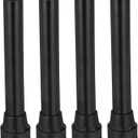 Mipcase 4pcs Trampoline Replacement Legs 7 Inch Universal Stainless Steel Trampoline Leg with Pad Mini Trampoline Tube Accessories