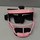 Dinictis Softball Face Mask, Lightweight, Comfortable, with Wide Field Vision, Durable and Safe Face Guards, Premium Protective Softball Fielder's Mask